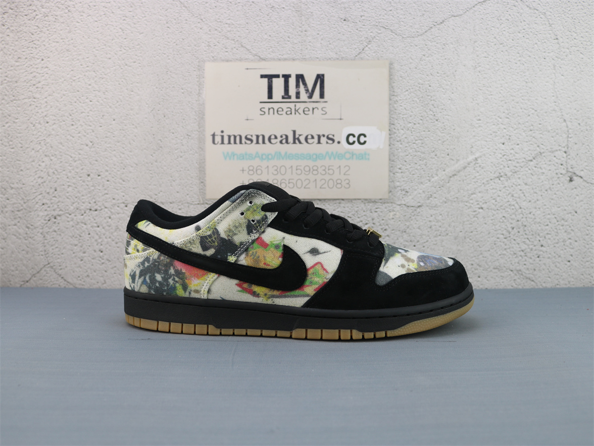 M Batch Nike SB Dunk Low Supreme Rammellzee FD8778-001